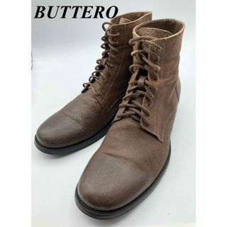 BUTTERO - シューバック袋付き　BUTTERO レースアップレザーブーツ