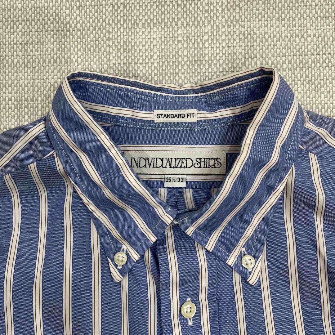 INDIVIDUALIZED SHIRTS(インディヴィジュアライズドシャツ)のINDIVIDUALIZED SHIRTS ストライプシャツ メンズのトップス(シャツ)の商品写真