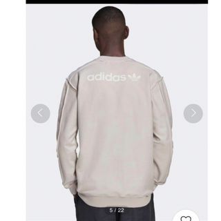 アディダス(adidas)のアディダス　ループバッククルー　スウェット　XSサイズ(スウェット)