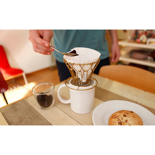 コーヒーフィルター コーヒードリッパー 折りたたみ式 キャンプ 折畳式調理器具(調理器具)