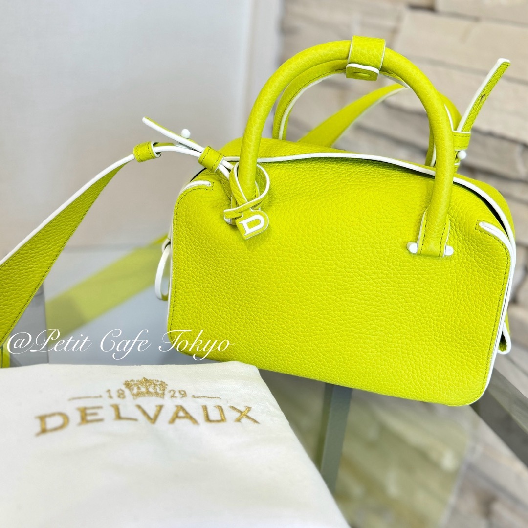 DELVAUX - DELVAUX《Cool Box Mini》限定カラー グリーン クール