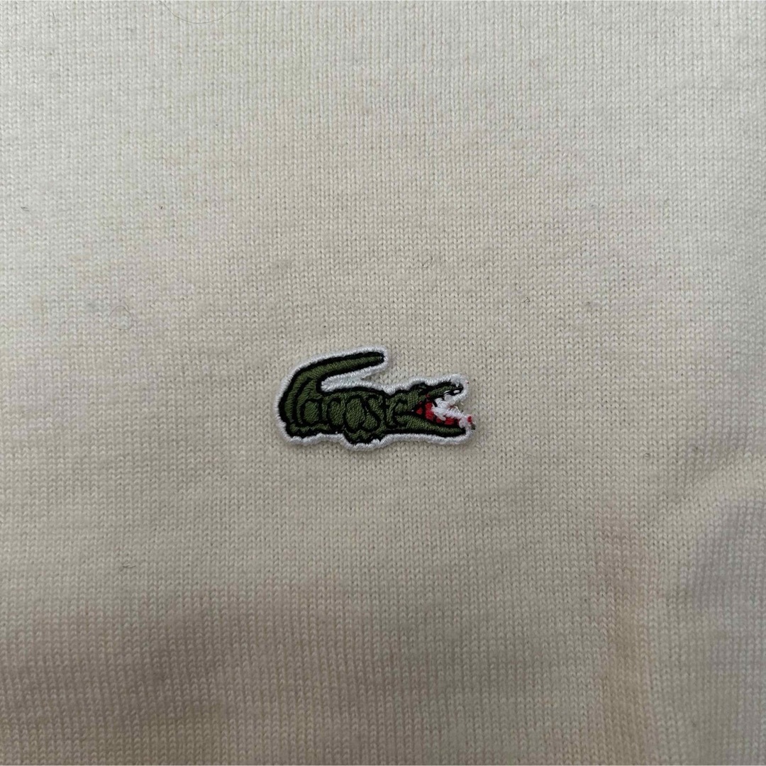 90s LACOSTE モジワニ ニット セーター タートルネック