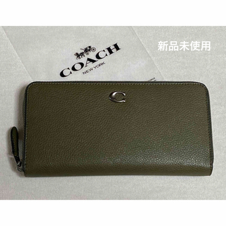 コーチ(COACH) 財布(レディース)（グリーン・カーキ/緑色系）の通販