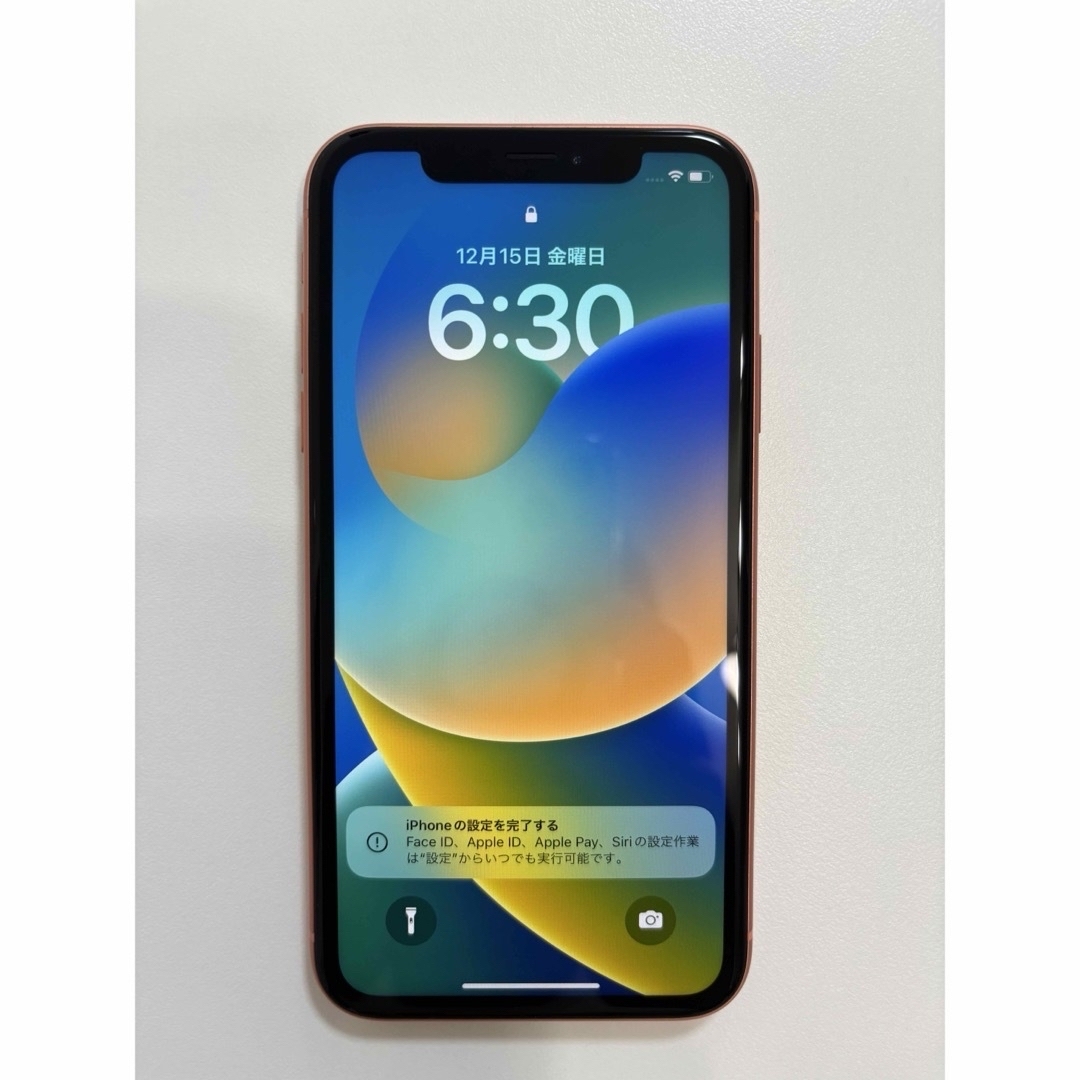 iPhone(アイフォーン)のiPhone XR 64GB　コーラル　 スマホ/家電/カメラのスマートフォン/携帯電話(スマートフォン本体)の商品写真