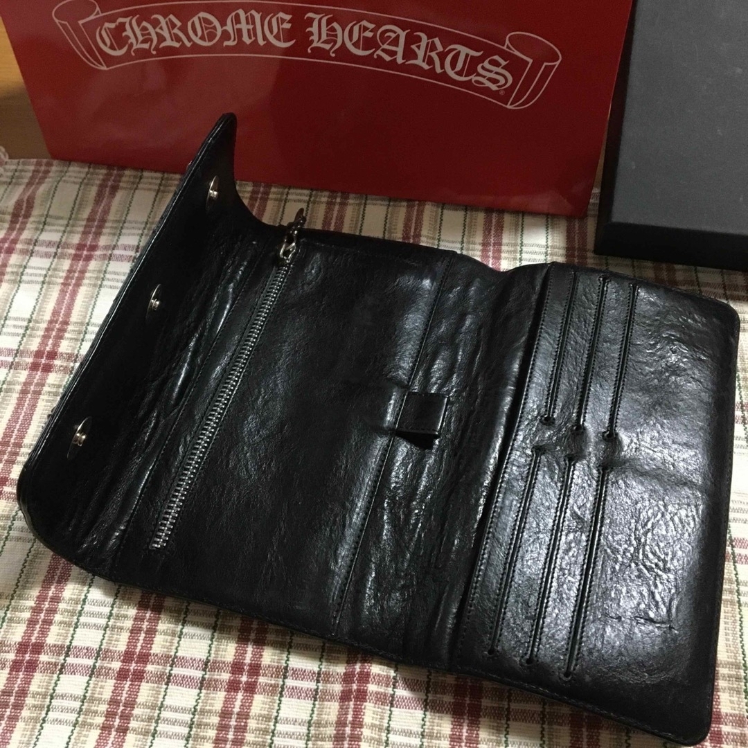 Chrome Hearts(クロムハーツ)のクロムハーツ　ウェーブ#4別画像【2】 レディースのファッション小物(財布)の商品写真