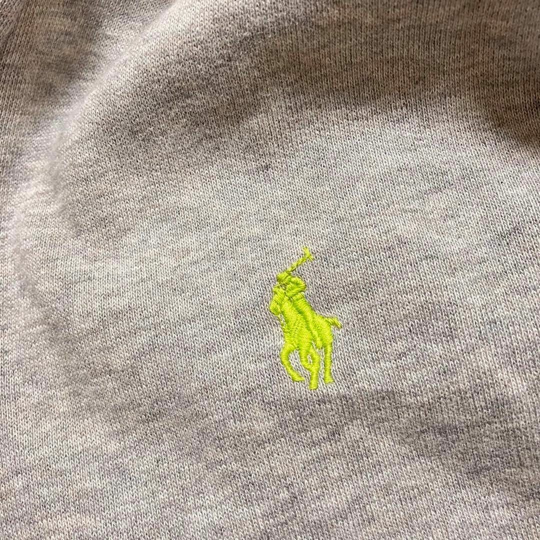 POLO RALPH LAUREN(ポロラルフローレン)のPOLO RALPH LAUREN ジップパーカー ロゴ グレー レディースのトップス(パーカー)の商品写真