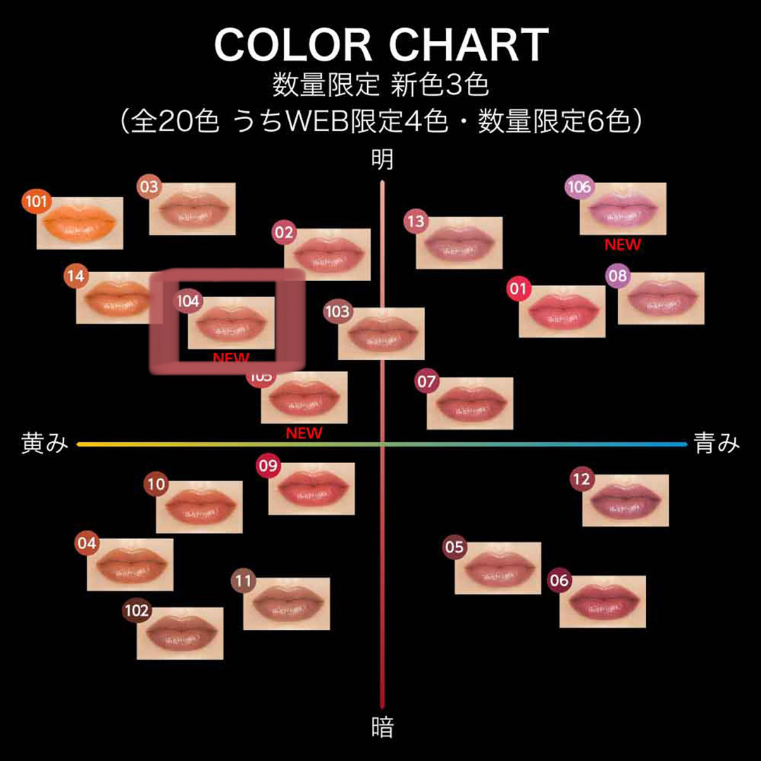 KATE - ケイト KATE リップモンスター104 桜色のひと時 限定色の KATE - ケイト KATE リップモンスター104 桜色のひと時 限定色の
