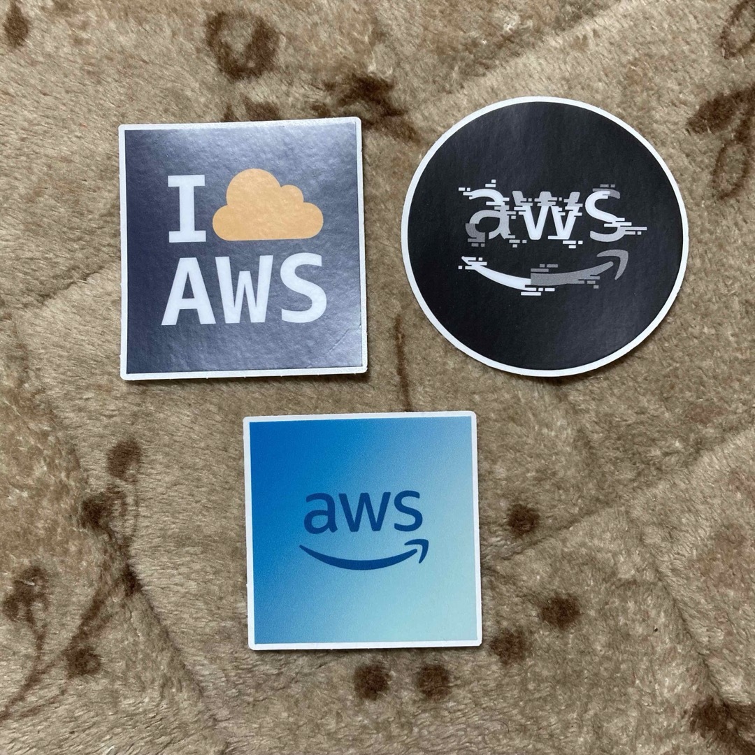 Amazon(アマゾン)のAWS ステッカー　3種 その他のその他(その他)の商品写真