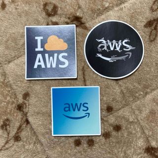 アマゾン(Amazon)のAWS ステッカー　3種(その他)