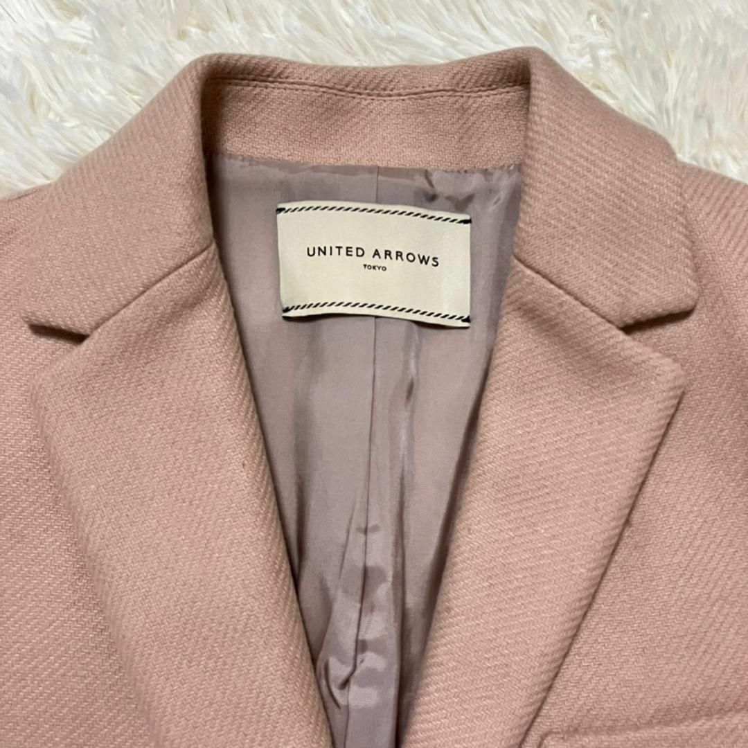 美品】UNITED ARROWS ロングコート MANTECOウール 美品】UNITED ARROWS ロングコート MANTECOウール