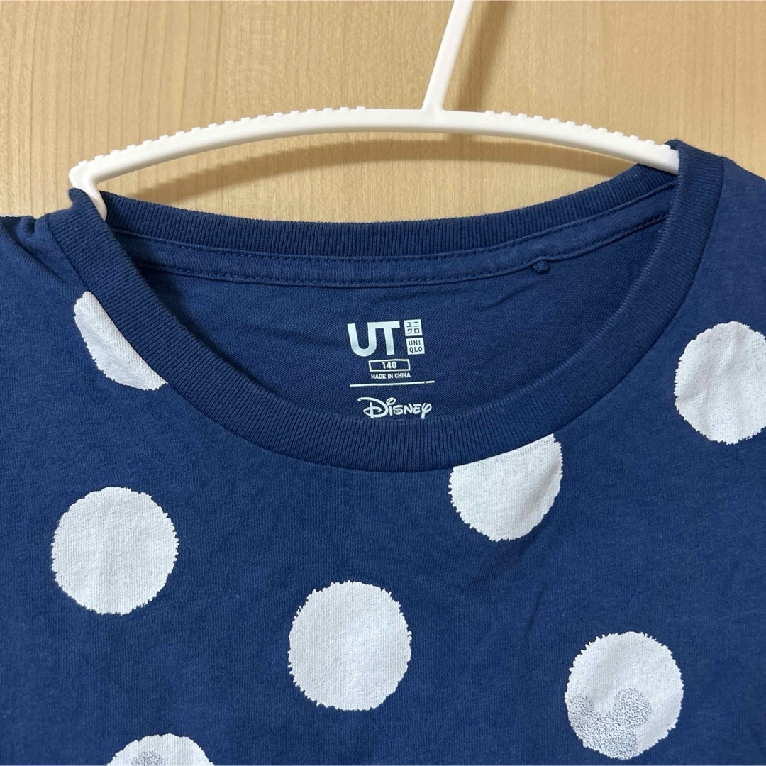 UNIQLO(ユニクロ)の140cm UT ミッキー キッズ/ベビー/マタニティのキッズ服女の子用(90cm~)(Tシャツ/カットソー)の商品写真