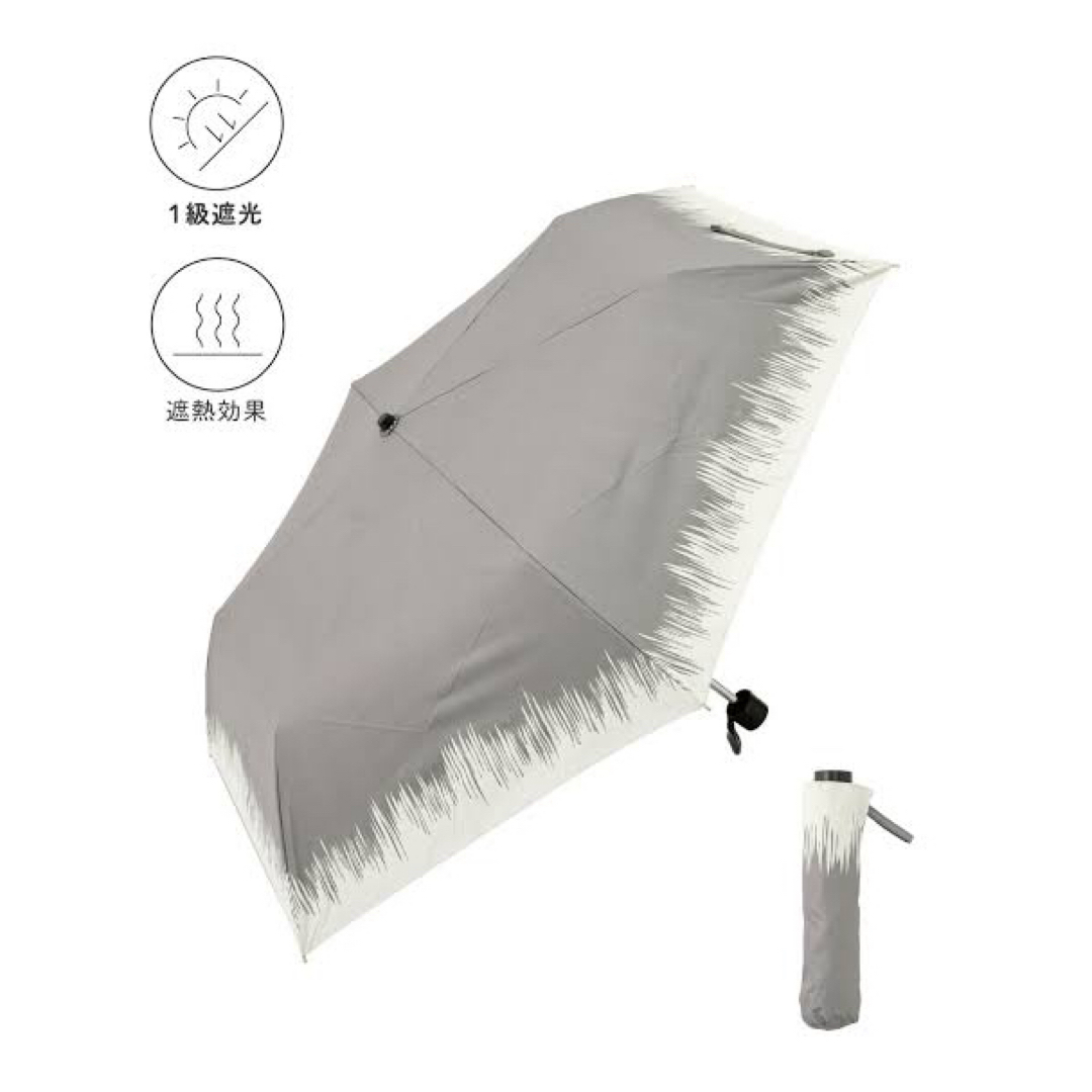 3COINS(スリーコインズ)の晴雨兼用折傘 レディースのファッション小物(傘)の商品写真