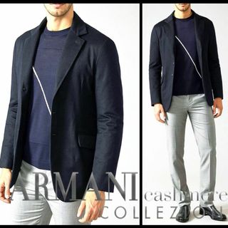 アルマーニ コレツィオーニ(ARMANI COLLEZIONI)の新品 ARMANI アルマーニ コレッツォーニ G LINE カシミヤジャケット(テーラードジャケット)