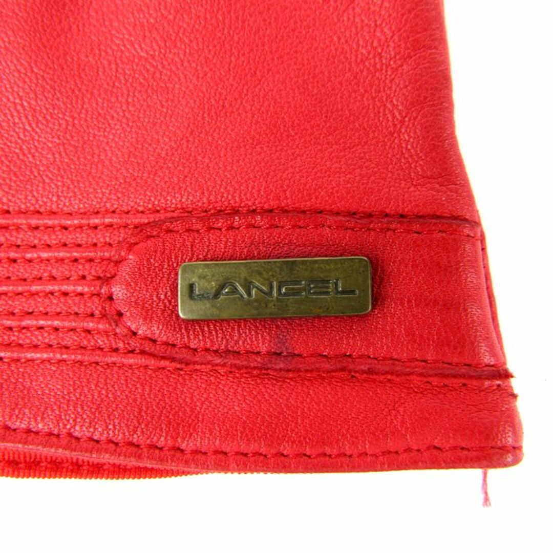 LANCEL(ランセル)のランセル 手袋 グローブ レザー ブランド 小物 レディース ピンク LANCEL レディースのファッション小物(手袋)の商品写真