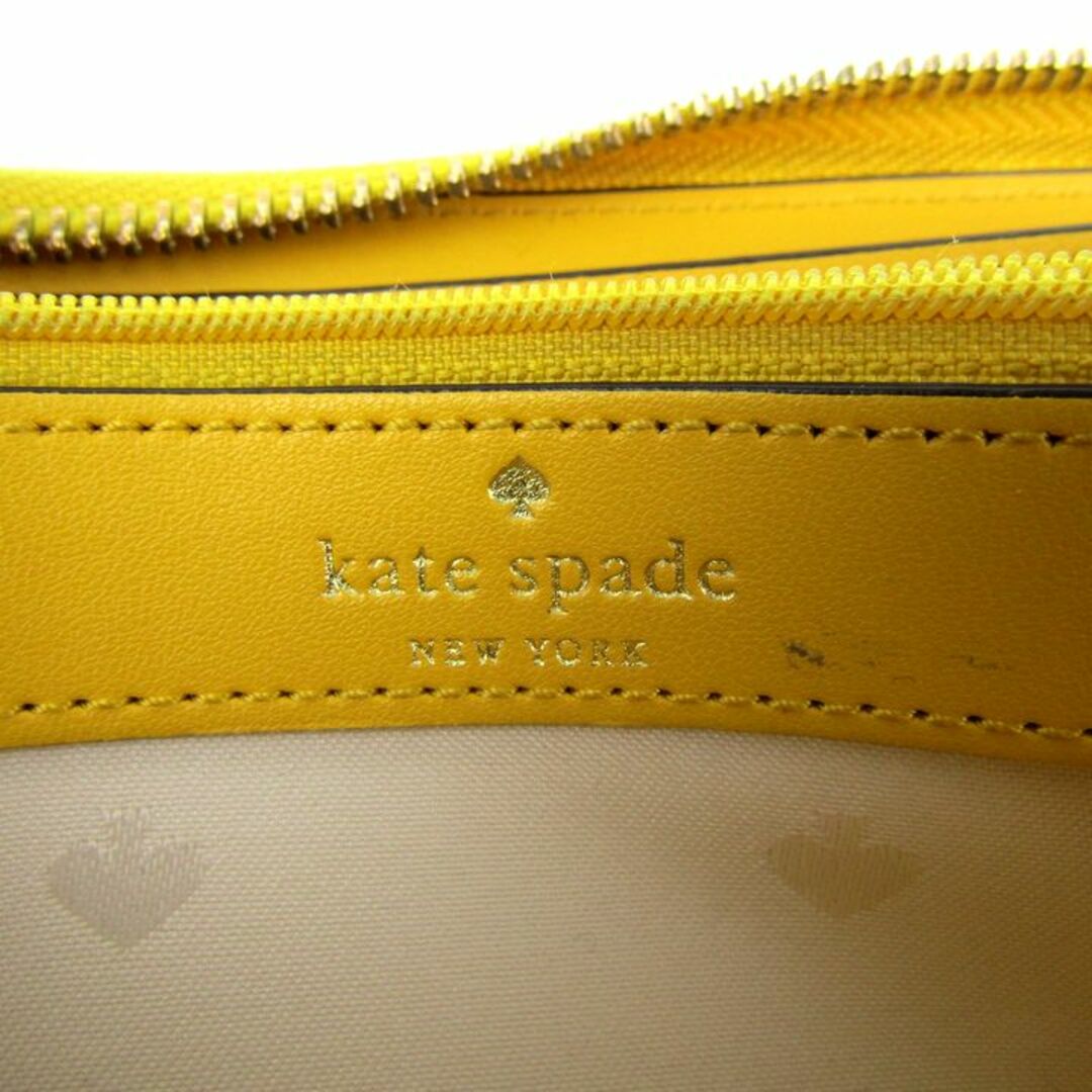 kate spade new york(ケイトスペードニューヨーク)のケイトスペード 長財布 レザー ラウンドファスナー 小銭入れあり ブランド ロングウォレット レディース イエロー Kate Spade レディースのファッション小物(財布)の商品写真