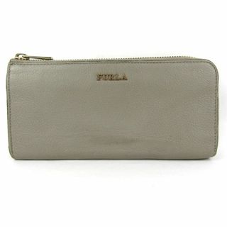 フルラ(Furla)のフルラ 長財布 レザー L字ファスナー 小銭入れあり ブランド ロングウォレット レディース グレー Furla(財布)