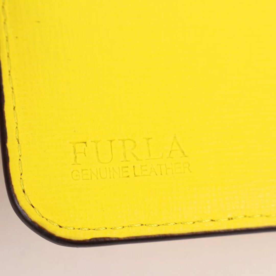 Furla(フルラ)のフルラ 二つ折り財布 本革 レザー 小銭入れあり ブランド ウォレット レディース イエロー Furla レディースのファッション小物(財布)の商品写真