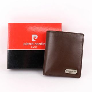 ピエールカルダン(pierre cardin)のピエールカルダン 二つ折り財布 未使用 小銭入れあり ブランド ウォレット メンズ ブラウン Pierre Cardin(折り財布)