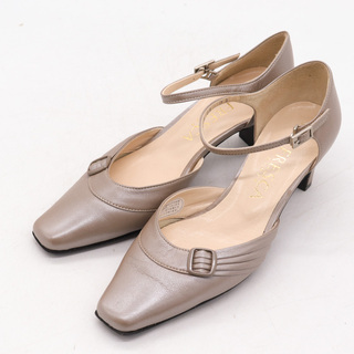 フレスカ パンプス ストラップ シューズ 靴 日本製 レディース 23cmサイズ ベージュ FRESCA(ハイヒール/パンプス)