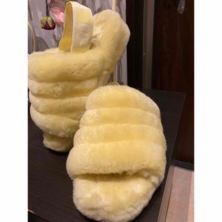 アグ(UGG)のUGG ファー　サンダル(サンダル)