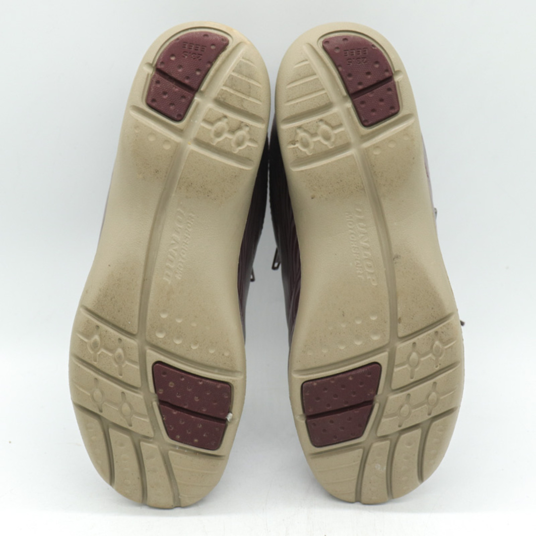 ダンロップ スニーカー ウォーキングシューズ 幅広 4E 靴 シューズ  レディース 23.5cmサイズ パープル DUNLOP レディースの靴/シューズ(スニーカー)の商品写真