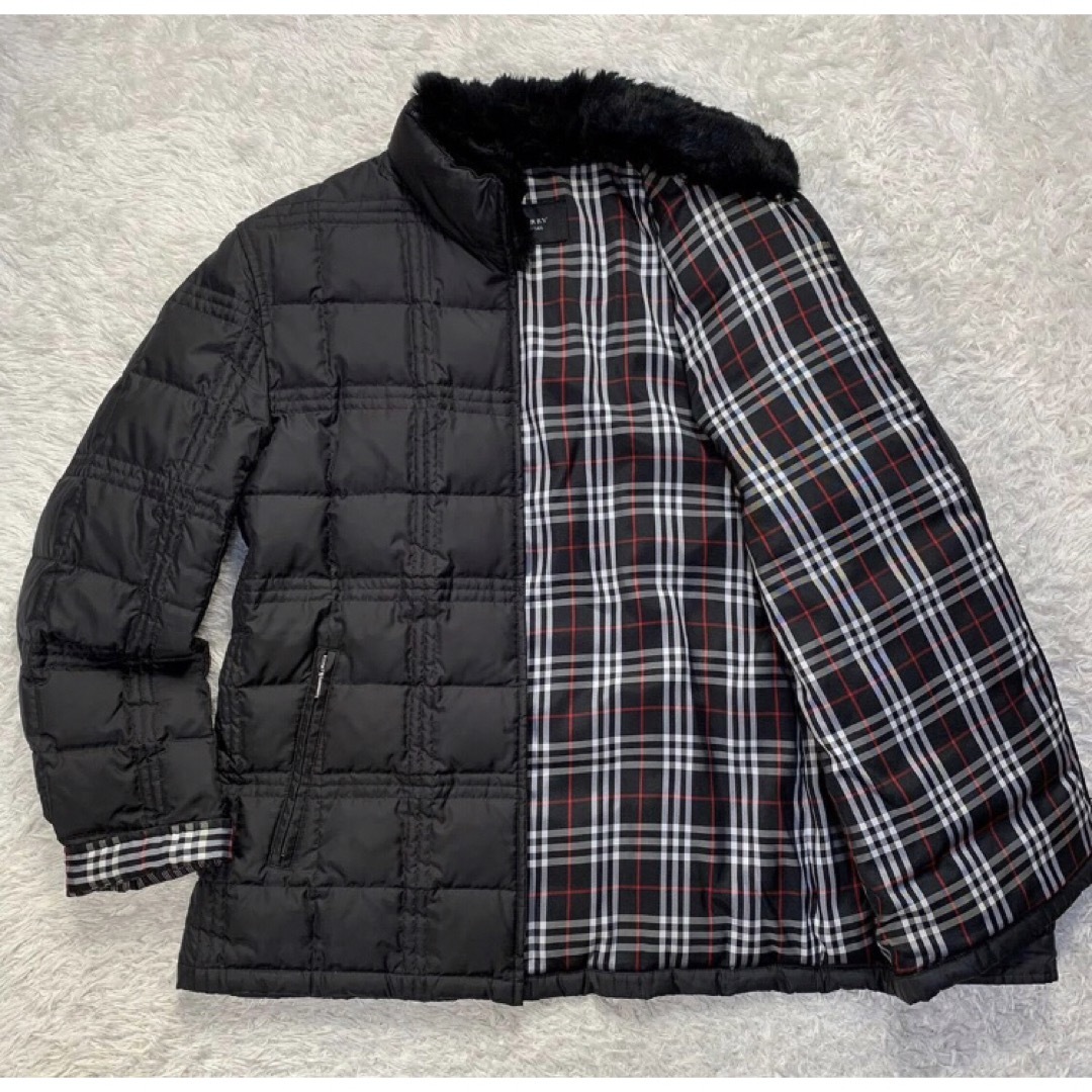 BURBERRY BLACK LABEL(バーバリーブラックレーベル)の名作バーバリーBURBERRYBLACKLABELキルティングダウンジャケットM メンズのジャケット/アウター(ダウンジャケット)の商品写真