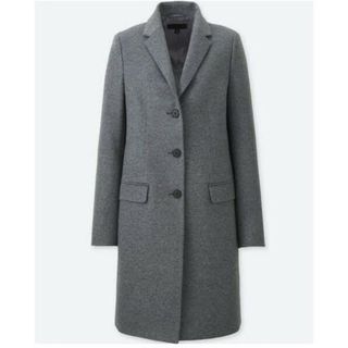 ユニクロ(UNIQLO)のUNIQLO　ユニクロ　カシミヤ混チェスターコート　ウールカシミヤコート　コート(チェスターコート)