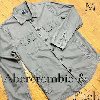 アバクロンビーアンドフィッチ(Abercrombie&Fitch)の【格安】アバクロ Abercrombie & Fitch メンズシャツ M(ポロシャツ)