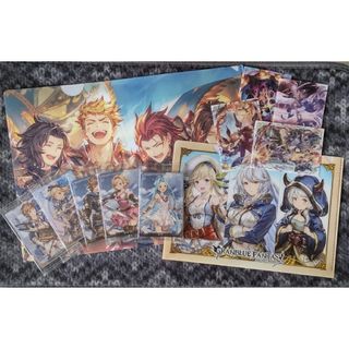 グラブル 11点セット (クリアファイル、カード)(キャラクターグッズ)