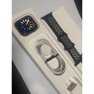 アップルウォッチ(Apple Watch)のApple watch series4 GPSモデル 44㎜ BT100％(腕時計(デジタル))