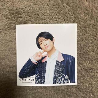 スノーマン(Snow Man)の向井康二 ましかくフォト SnowMan(アイドルグッズ)