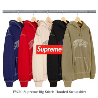 Supreme Big Stitch セットアップ