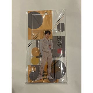 ジャニーズジュニア(ジャニーズJr.)の美少年　那須雄登　新アクリルスタンド　×××××.POP UP STORE (アイドルグッズ)