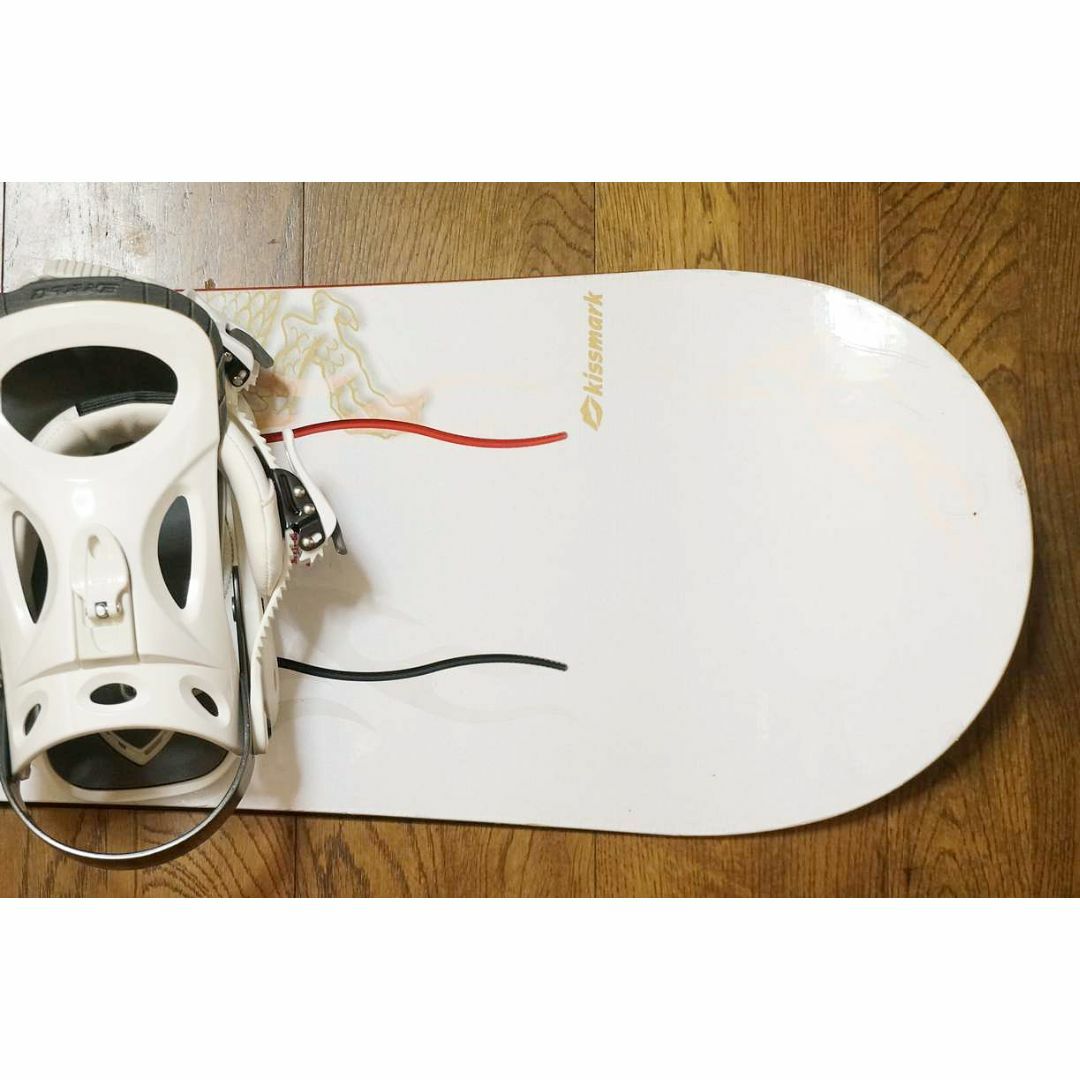 kissmark(キスマーク)のキスマーク GACKT ガクト ルージュ ノワールスノーボード152cmセット スポーツ/アウトドアのスノーボード(ボード)の商品写真
