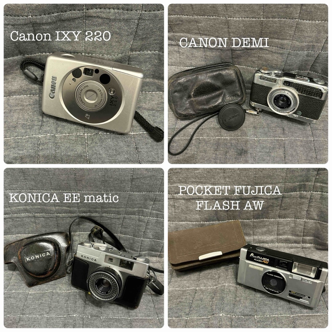 Canon IXY220 DEMI KONICA EE matic POCKETコンパクトカメラ
