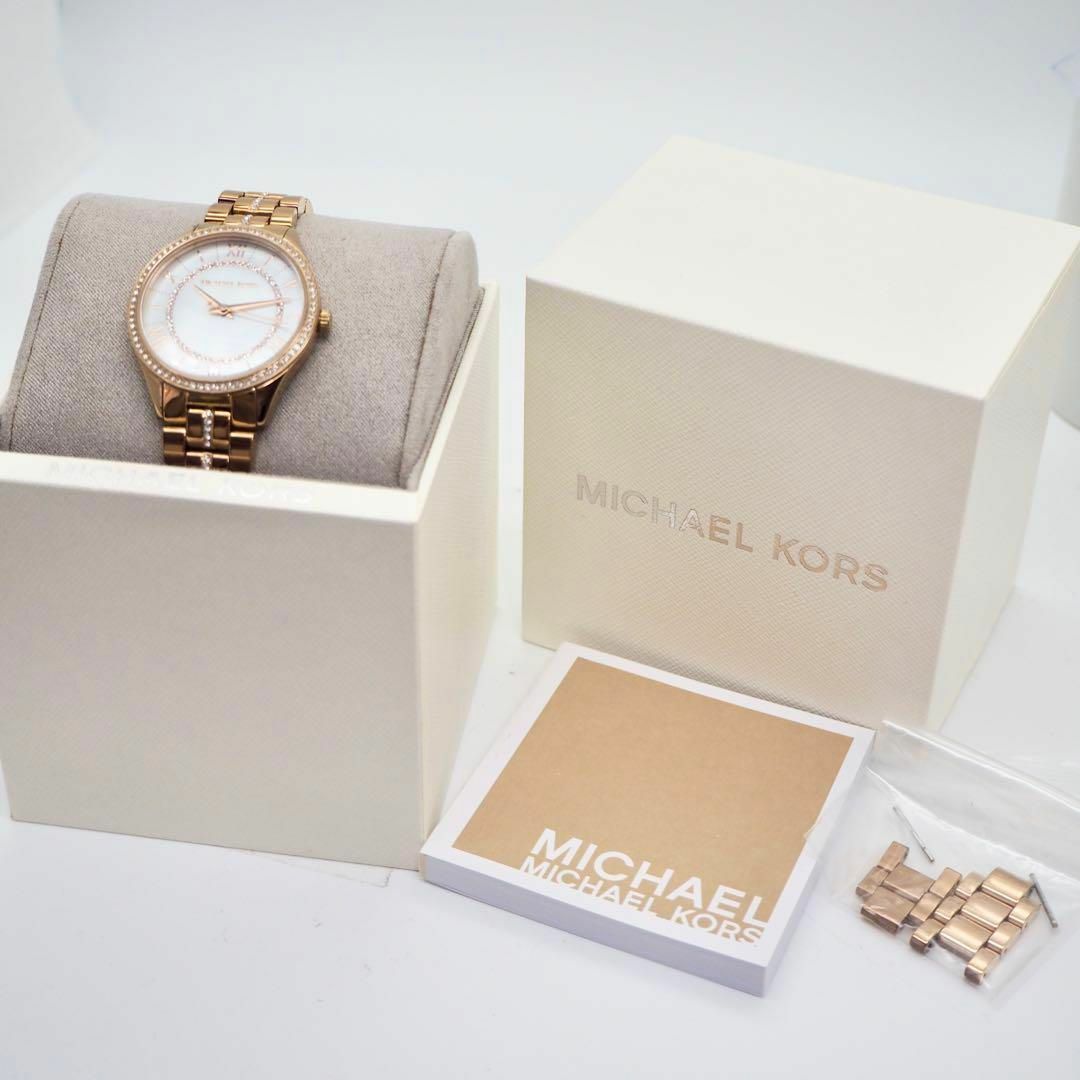 Michael Kors(マイケルコース)の200 MICHAELKORS マイケルコース時計　レディース腕時計　箱付き レディースのファッション小物(腕時計)の商品写真
