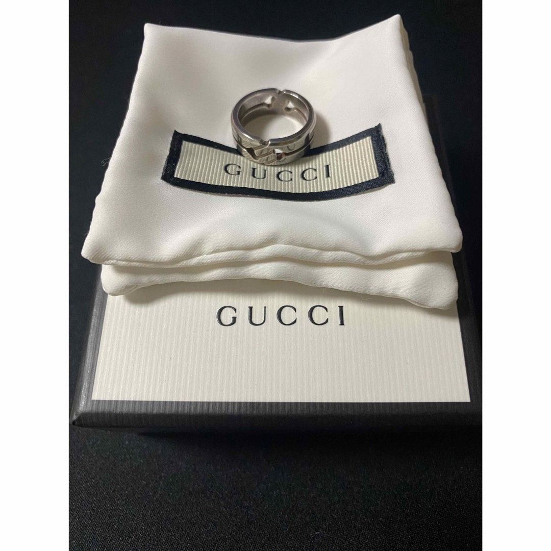 Gucci(グッチ)のGUCCI ノットリング　中古 メンズのアクセサリー(リング(指輪))の商品写真