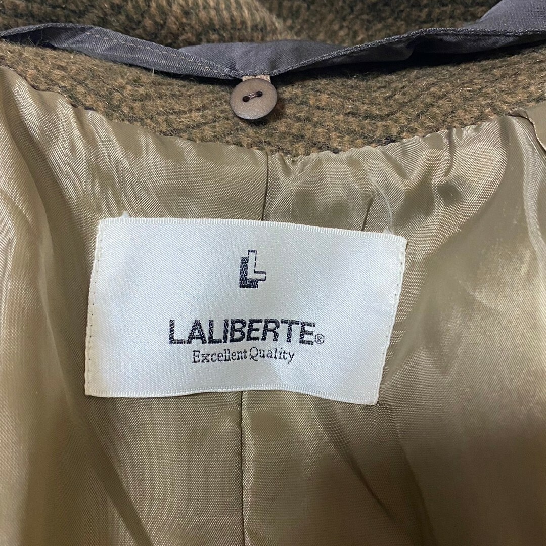 LALIBERTE レッキスファーアンゴラコート レディースのジャケット/アウター(毛皮/ファーコート)の商品写真