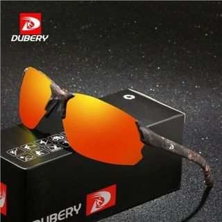 T134 新品 送料込み DUBERY ミラーモフラージュ サングラス(サングラス/メガネ)