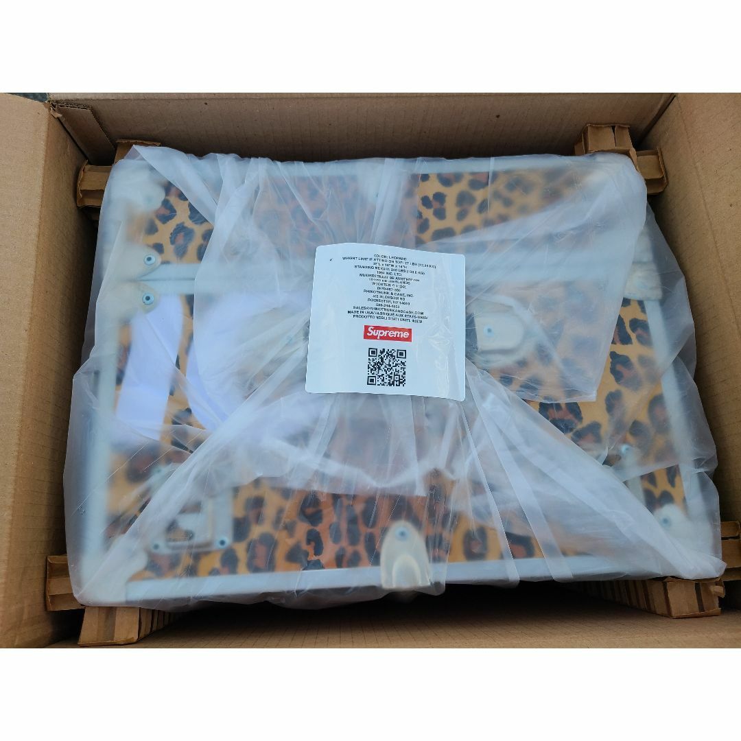 Supreme Rhino Trunk Leopard ライノ レオパード Supreme Rhino Trunk Leopard ライノ レオパード