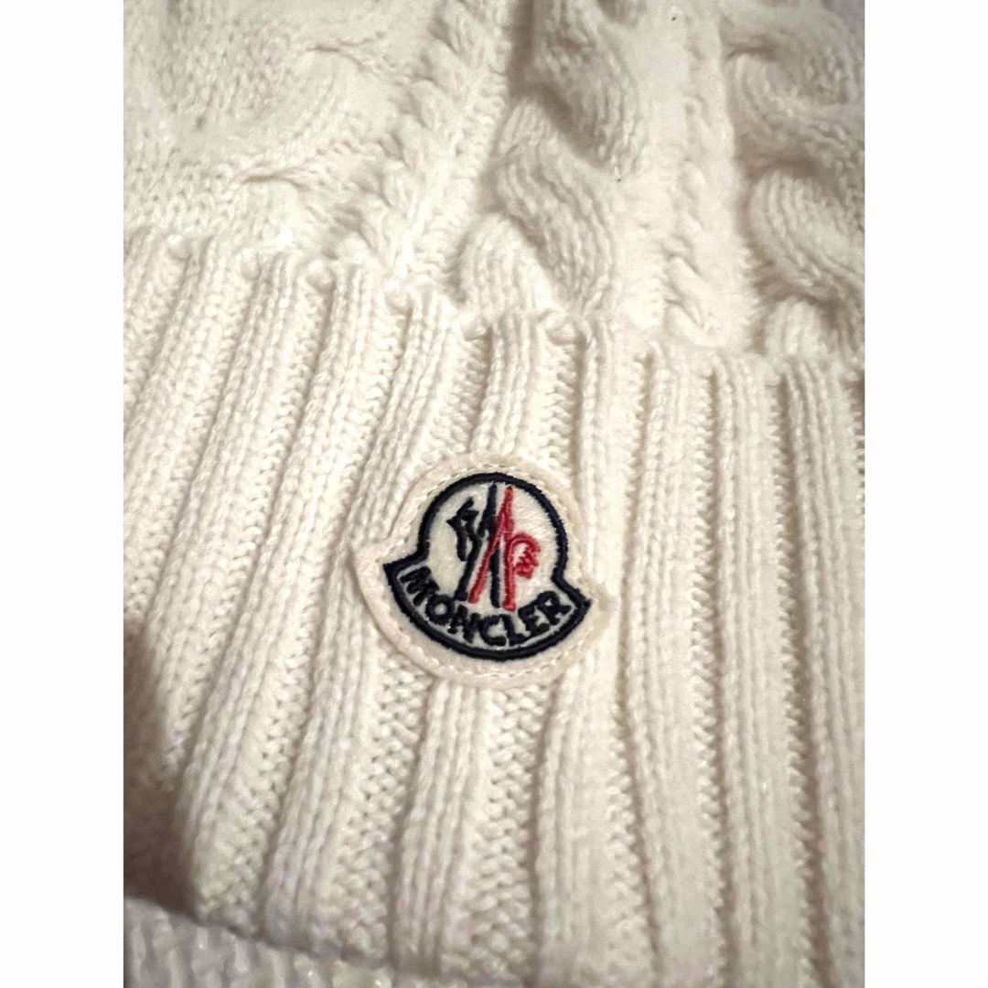 MONCLER(モンクレール)のMONCLER ニットキャップ レディースの帽子(ニット帽/ビーニー)の商品写真