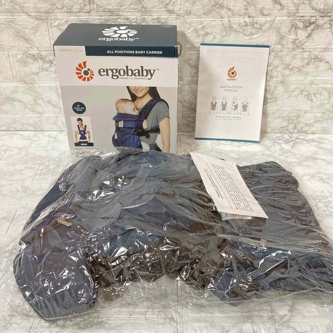 Ergobaby - 極美品 Ergobaby エルゴベビーオムニ360 クールエアの通販