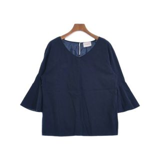 ユナイテッドアローズ(UNITED ARROWS)のUNITED ARROWS ユナイテッドアローズ ブラウス -(M位) 紺 【古着】【中古】(シャツ/ブラウス(長袖/七分))