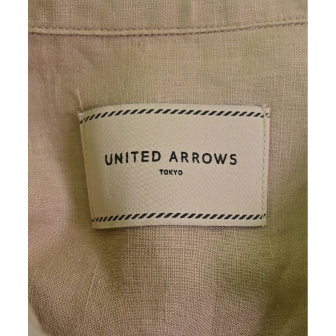 UNITED ARROWS(ユナイテッドアローズ)のUNITED ARROWS シャツワンピース 36(S位) ベージュ 【古着】【中古】 レディースのワンピース(その他)の商品写真