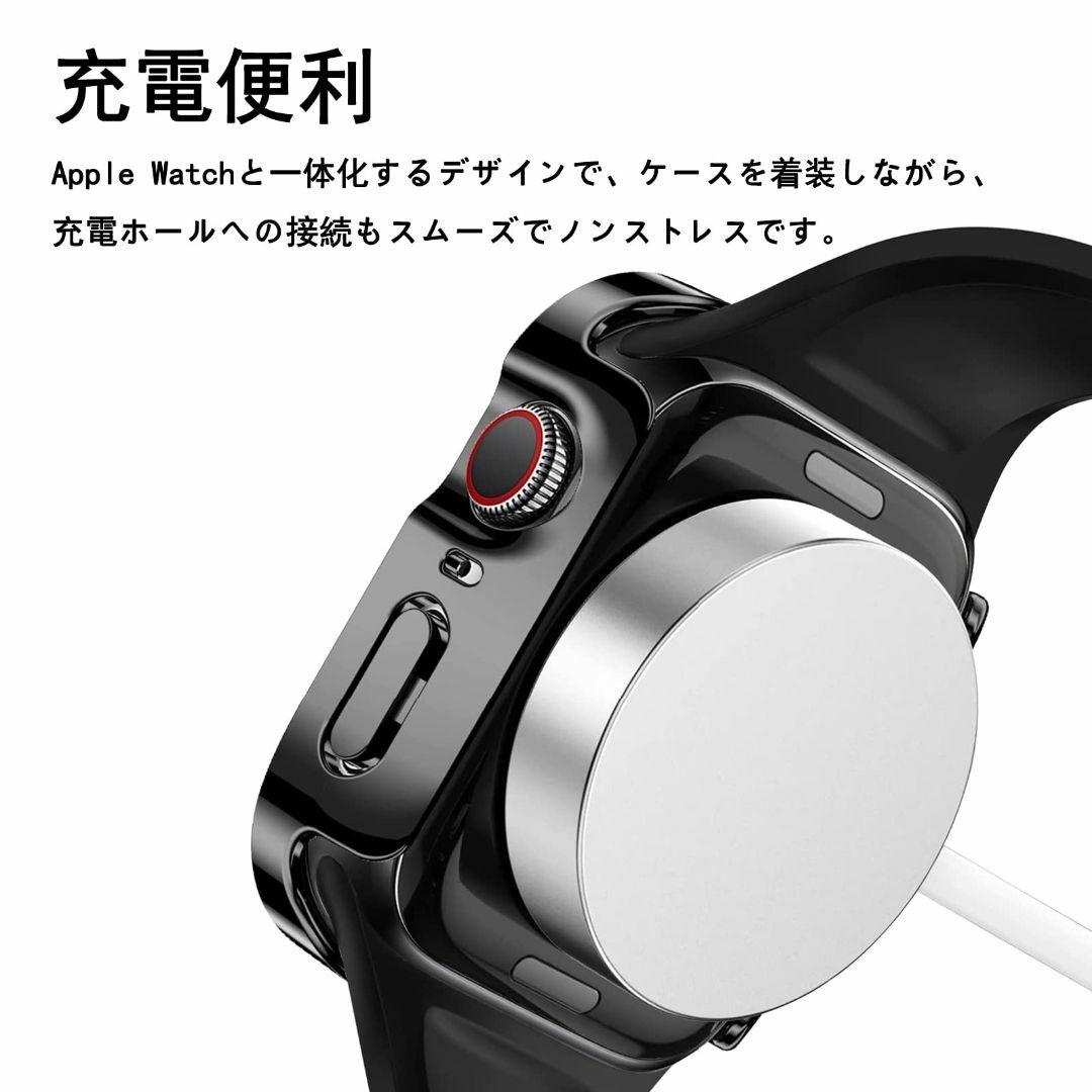 [ELYBYYLE] 【2023冬強化版】 for Apple Watch ケー スマホ/家電/カメラのスマホアクセサリー(その他)の商品写真