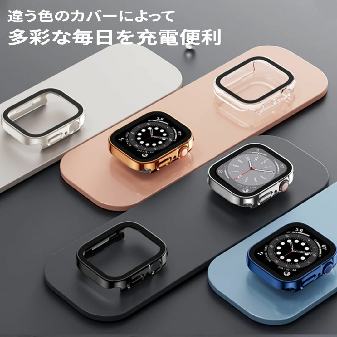 [ELYBYYLE] 【2023冬強化版】 for Apple Watch ケー スマホ/家電/カメラのスマホアクセサリー(その他)の商品写真