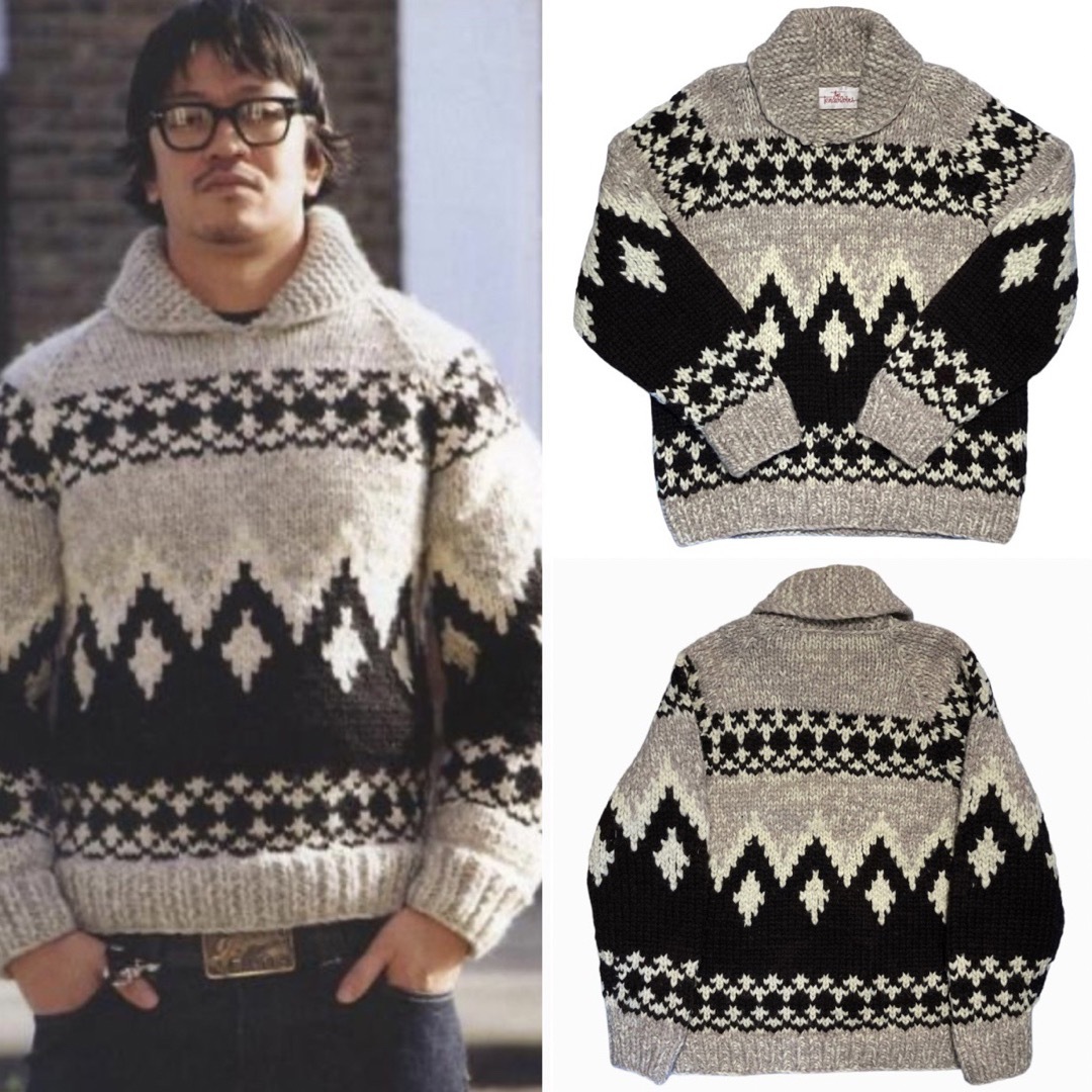 TENDERLOIN - 初期 テンダーロイン T-Cautin カウチン ニット TENDERLOIN - 初期 テンダーロイン T-Cautin カウチン ニット