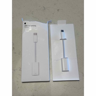 アップル(Apple)のApple純正 USB-C to Lightning(その他)