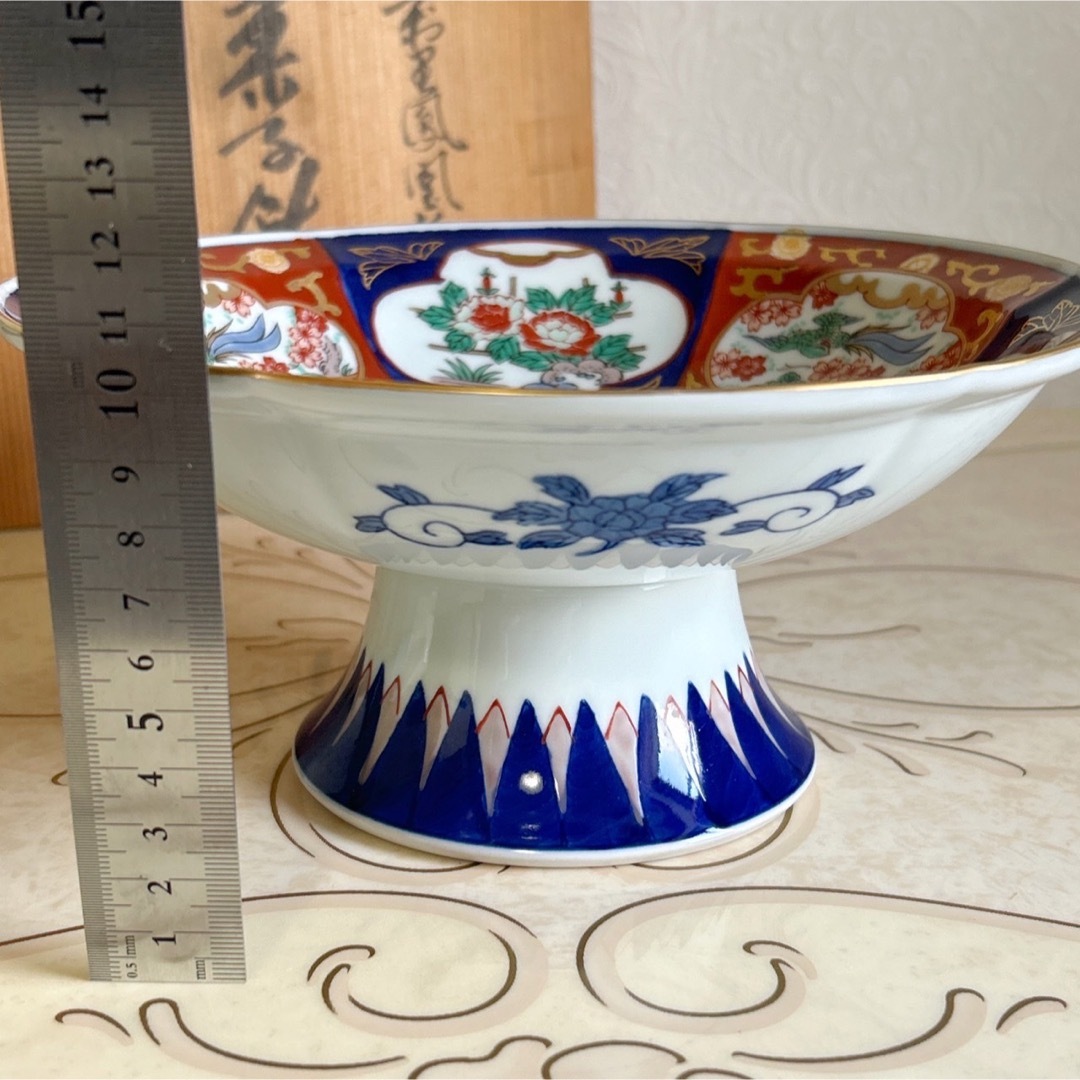 ブランドの通販・買取 ◉美品 ◉有田焼 松右衛門 金彩花鳥 大皿 飾皿