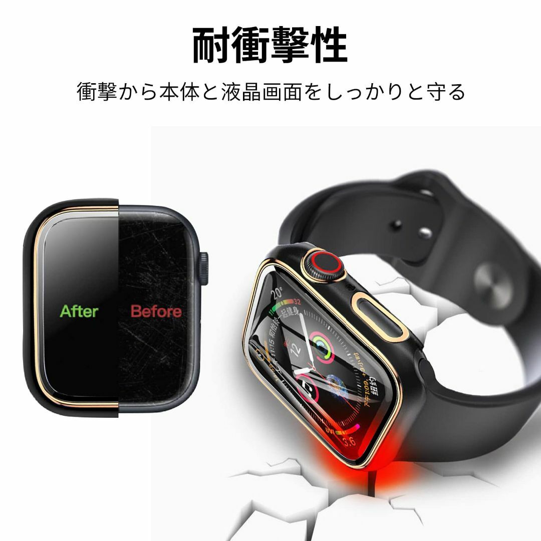 ANYOI 対応 Apple Watch ケース Series SE2/SE/6 スマホ/家電/カメラのスマホアクセサリー(その他)の商品写真